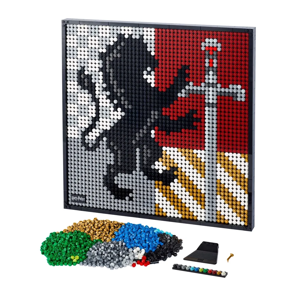 LEGO Art Harry Potter Hogwarts Crests 31201
