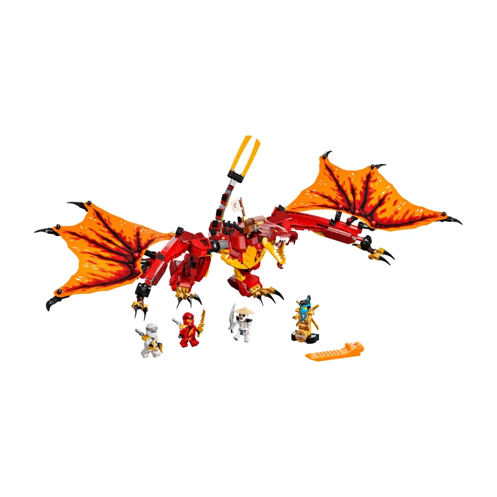 LEGO NINJAGO Legacy Fire Dragon Attack 71753